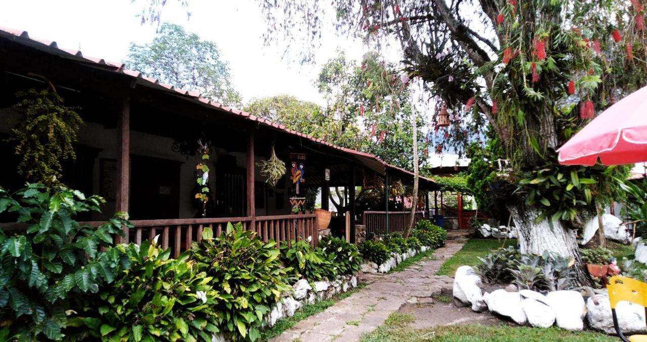 富萨加苏加 Finca Campestre Rancho Alegre酒店 外观 照片