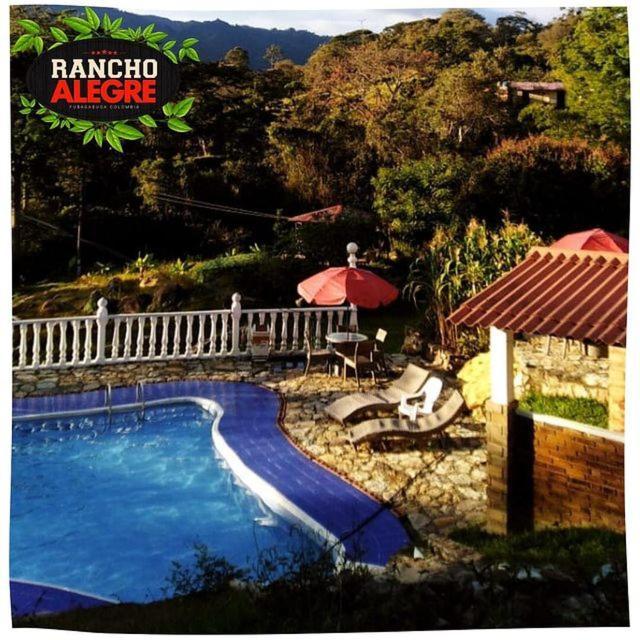 富萨加苏加 Finca Campestre Rancho Alegre酒店 外观 照片